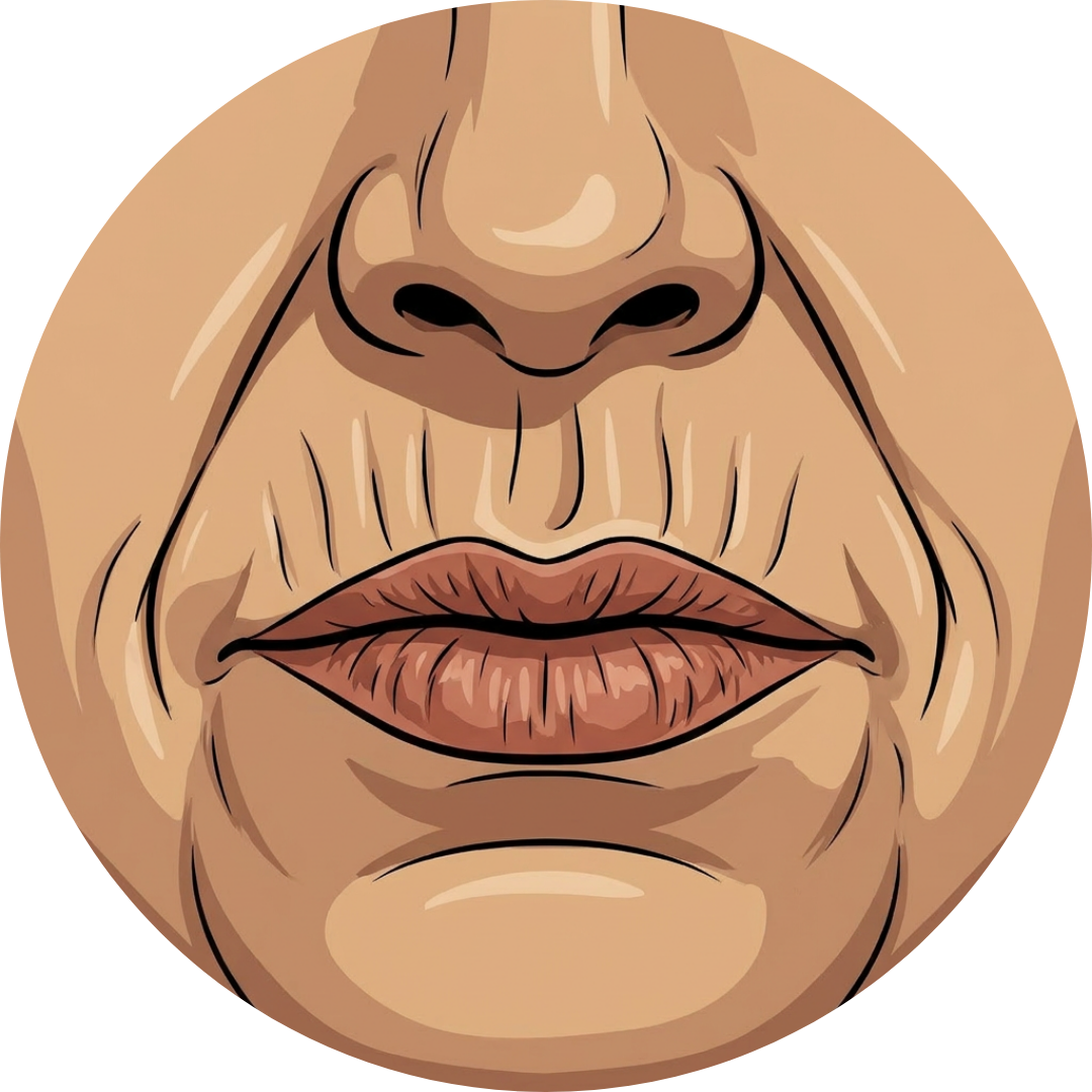 Mouth Wrinkles